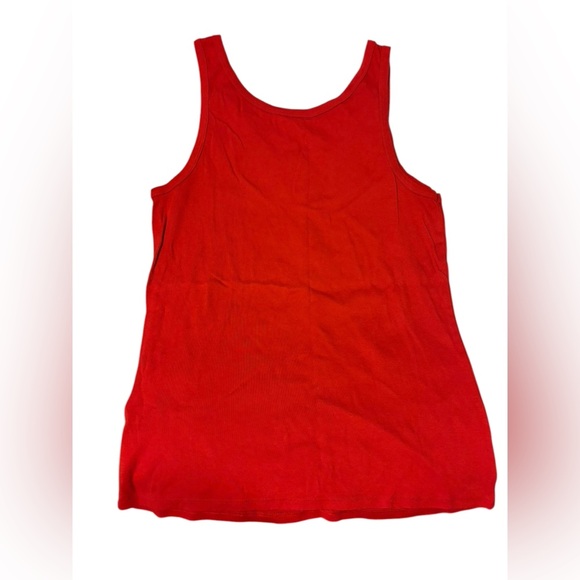 A New Day Red Scoop Neck Knit Tank Size Large Perfect Condition - Picture 2 of 4